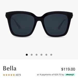 Diff eyewear Bella MB-GR10P Matte with Metal temples